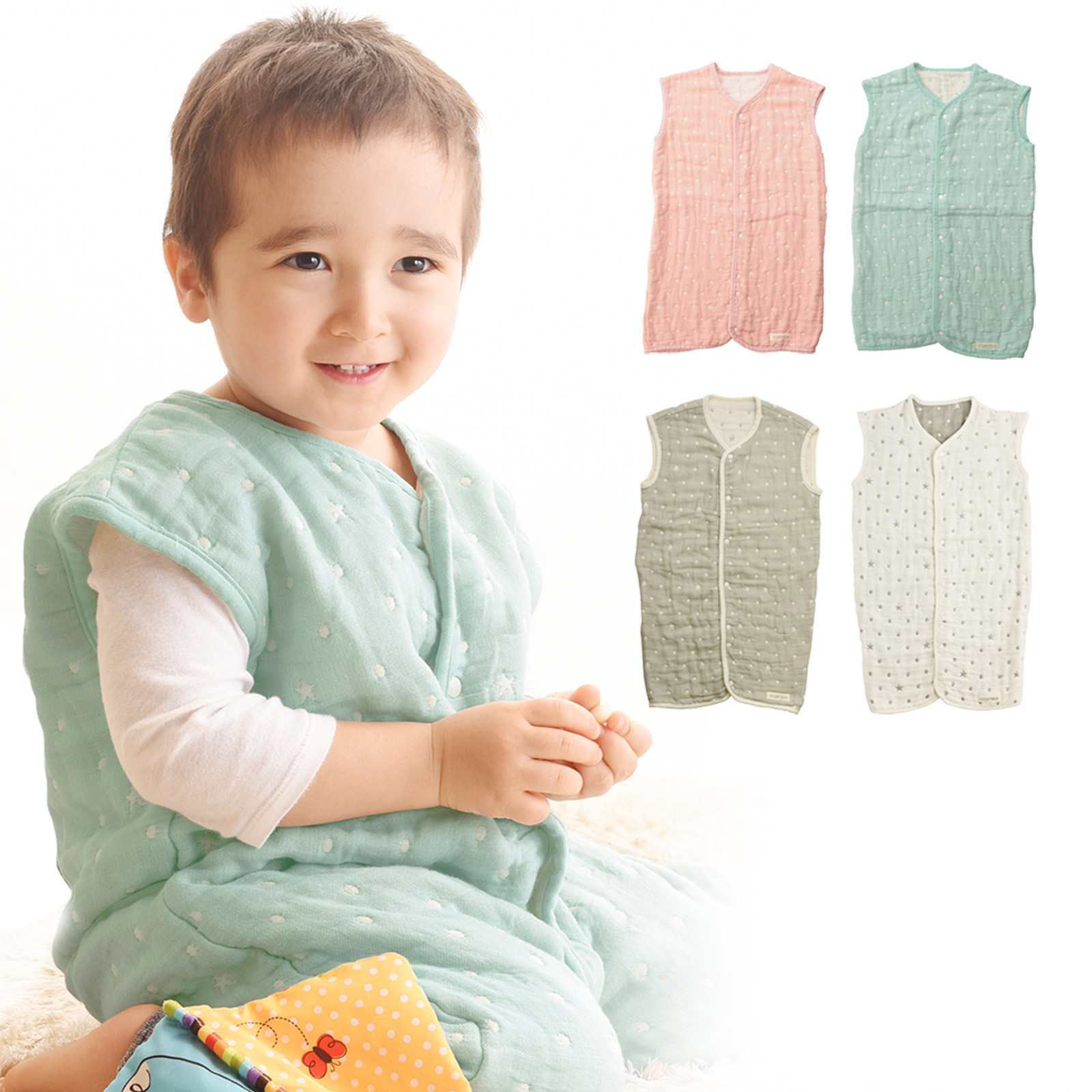 2ウェイ6重ガーゼスリーパー M