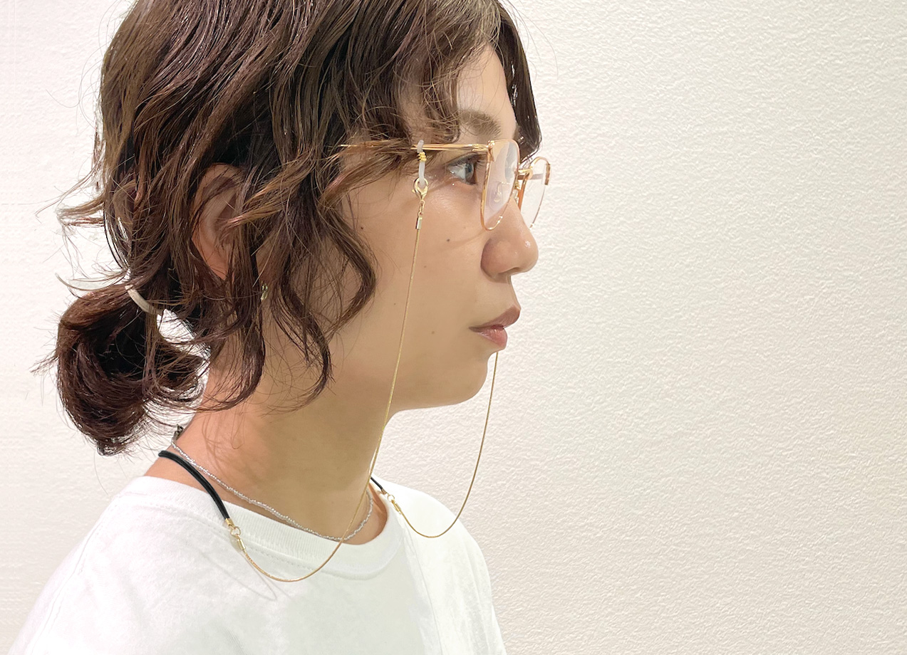 メガネ & マルチチェーン Aa-007