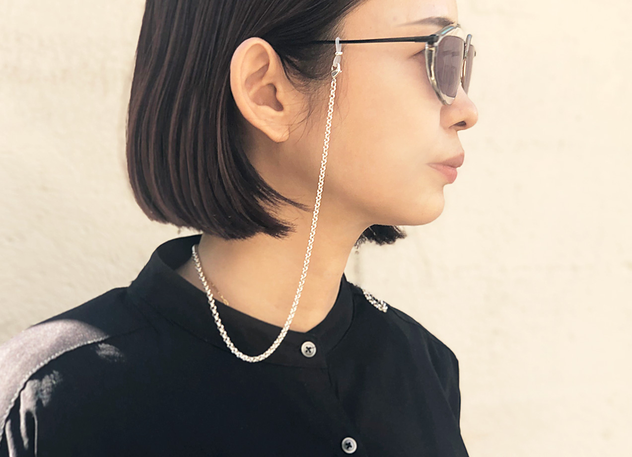 メガネ & マルチチェーン Aa-009