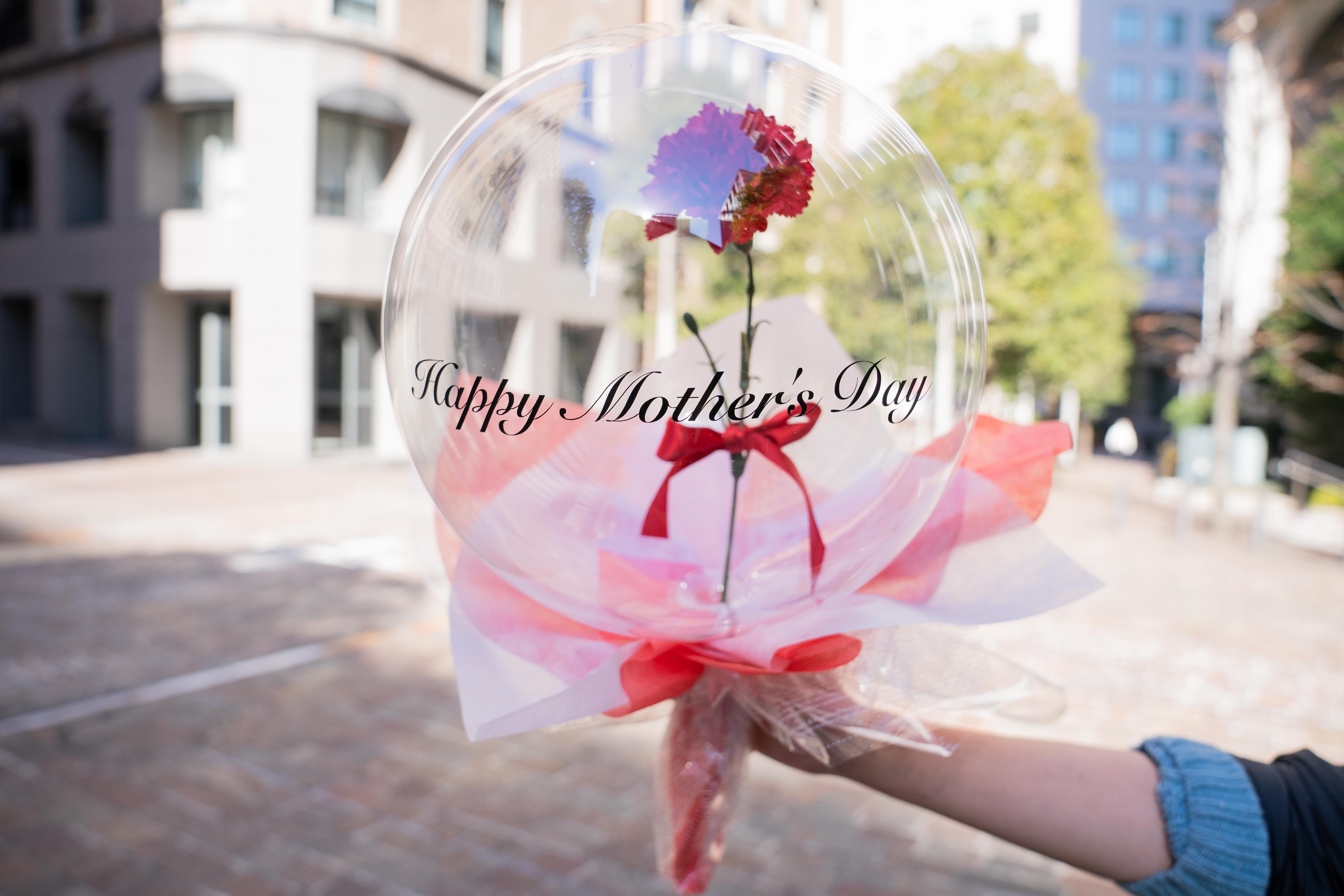 【手持ちブーケ】バルーンフラワー カーネーション