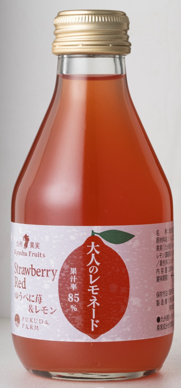 大人のレモネード　8本セット（塩レモン×４、苺＆レモン×２、竹炭＆レモン×２）