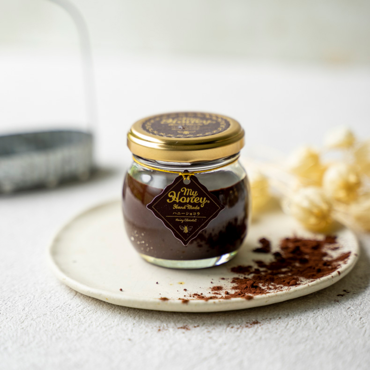 ナッツの蜂蜜漬けL＆ハニーショコラM&アカシアハニーチューブボトル300g