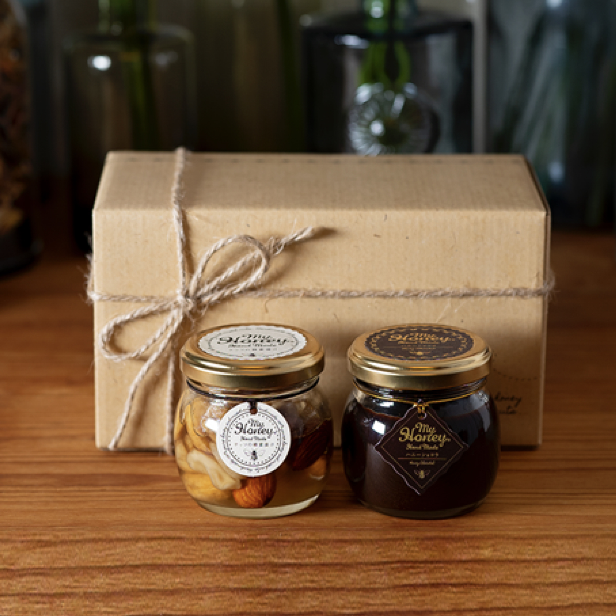 ナッツの蜂蜜漬けM＆ハニーショコラM