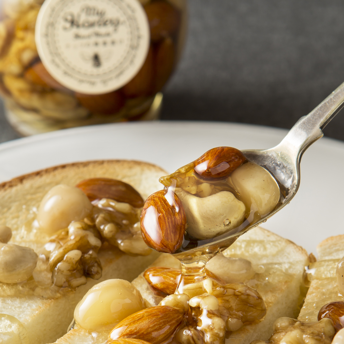 ナッツの蜂蜜漬けM＆ハニーショコラM