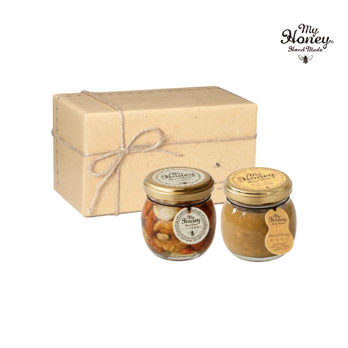 ナッツの蜂蜜漬けM＆ピーナッツハニーM