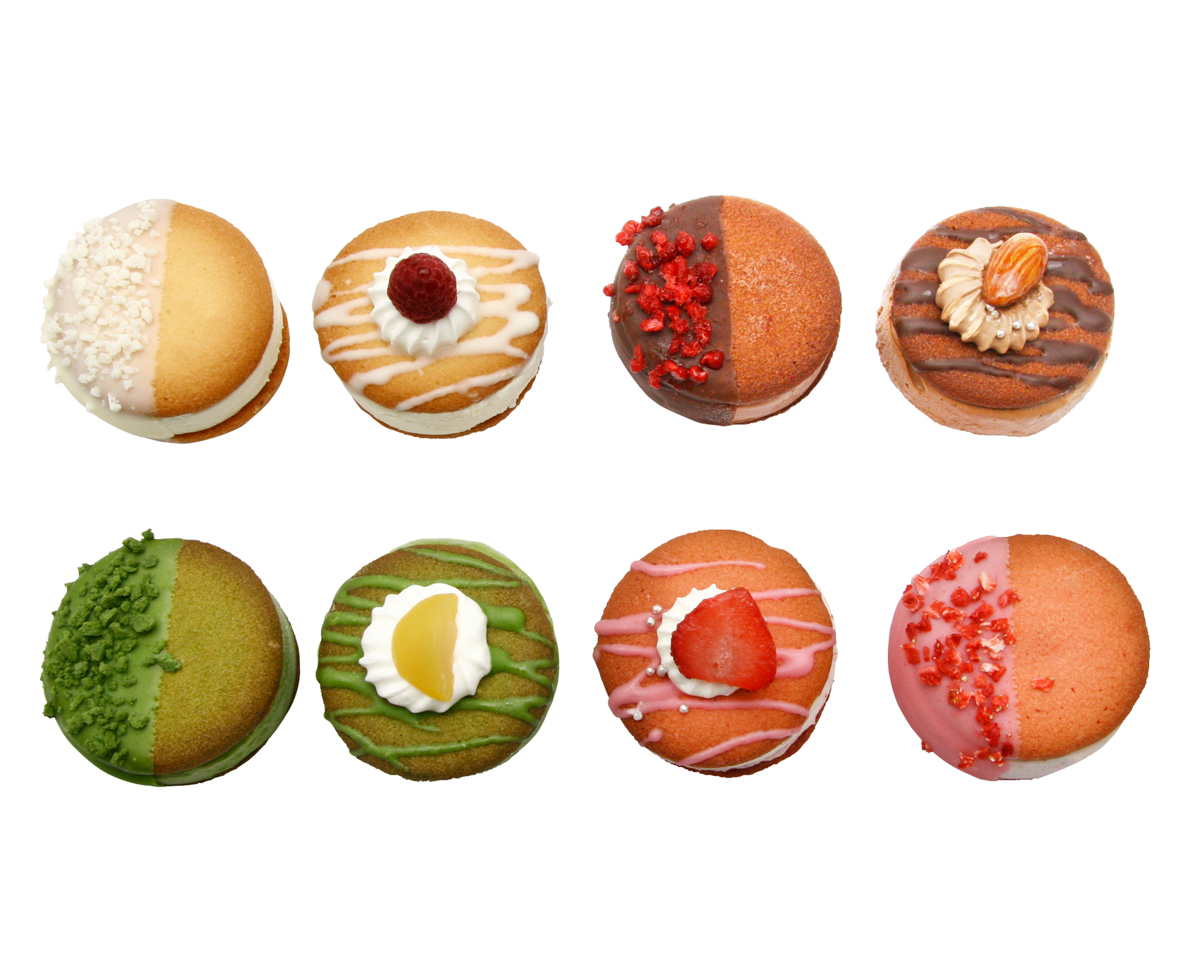 ラングドシャサンドアイス 8個 SA-01