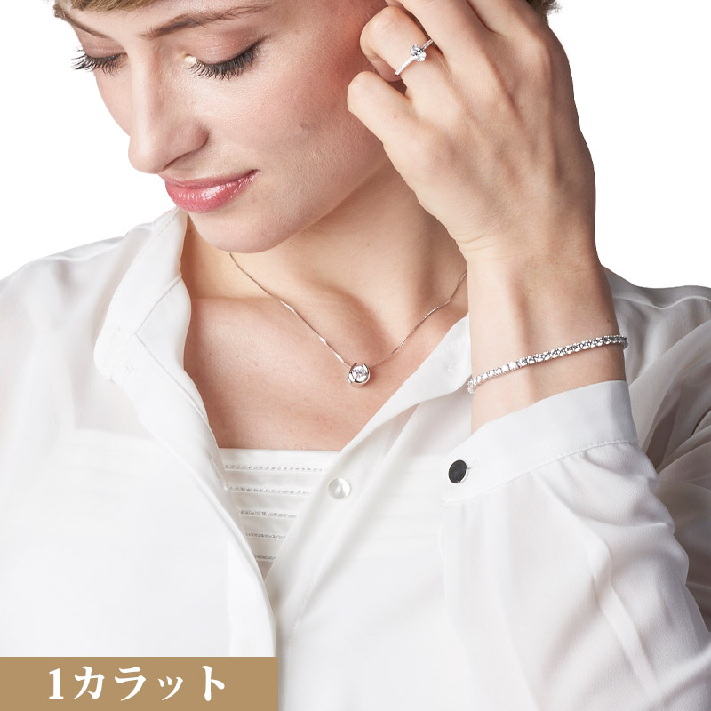 ホースシューデザインネックレス ゴールド