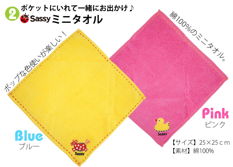 【出産祝い おむつケーキにプラス】Ｓａｓｓｙ出産祝いおくるみセット（お名前刺繍入り）