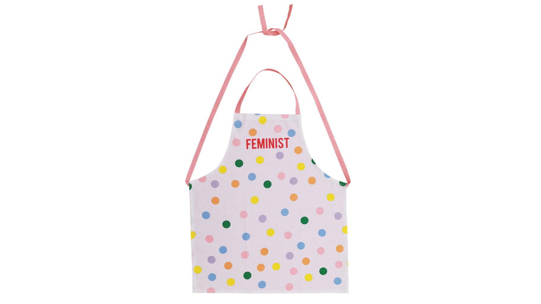 エプロン　Dots and FEMINIST