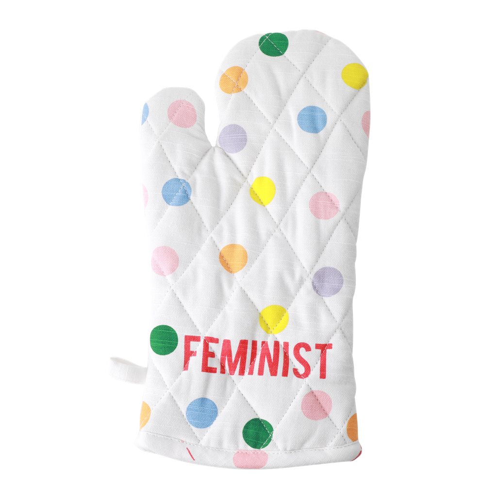 ミトン　Dots and FEMINIST