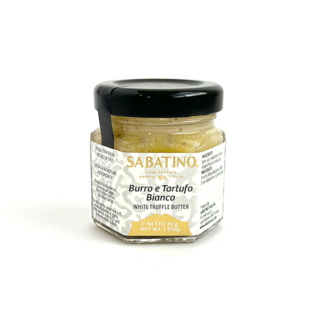 サバティーノ・トリュフ 3個セット(白トリュフバター・黒トリュフバター・トリュフ塩)