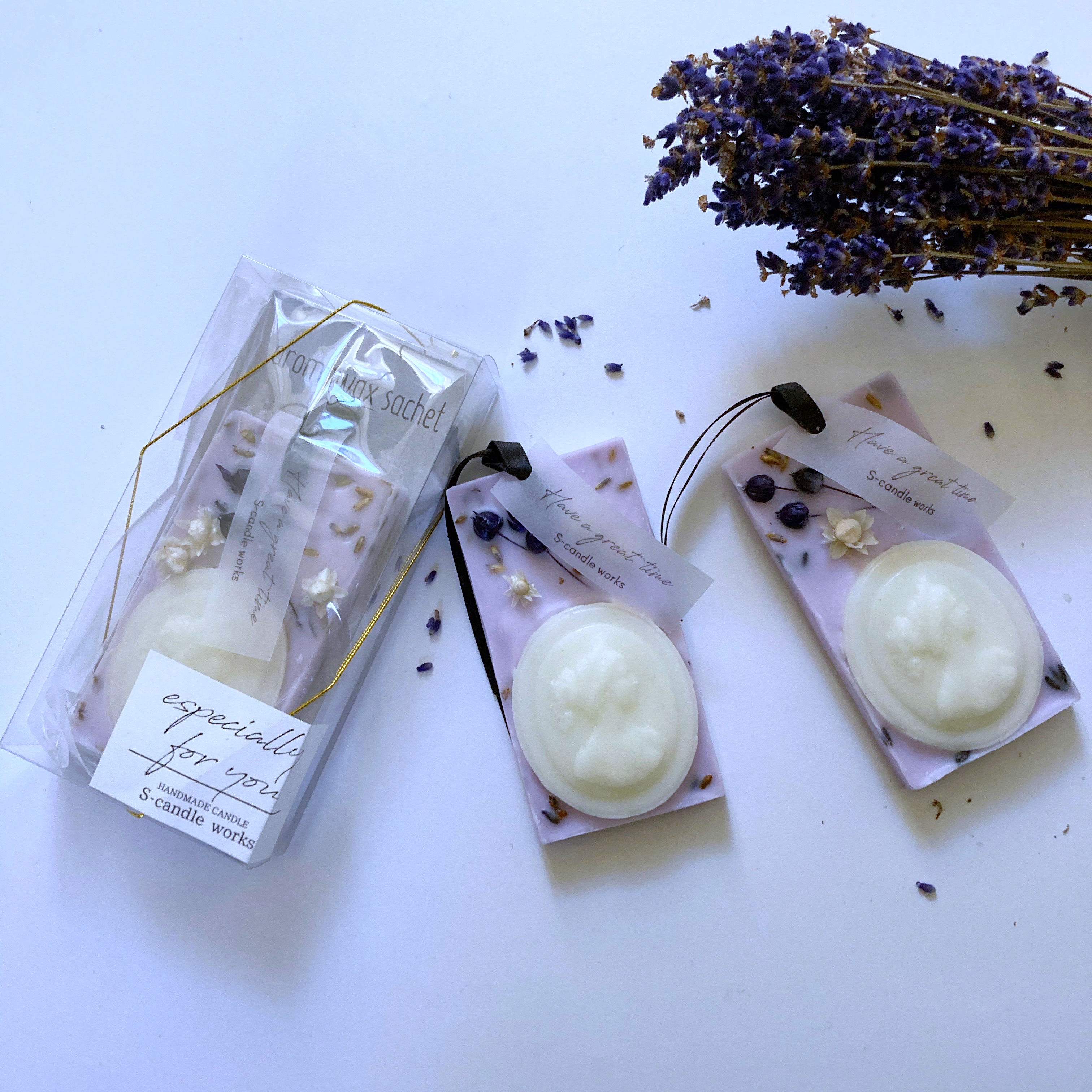 カメオサシェ（ラベンダー）