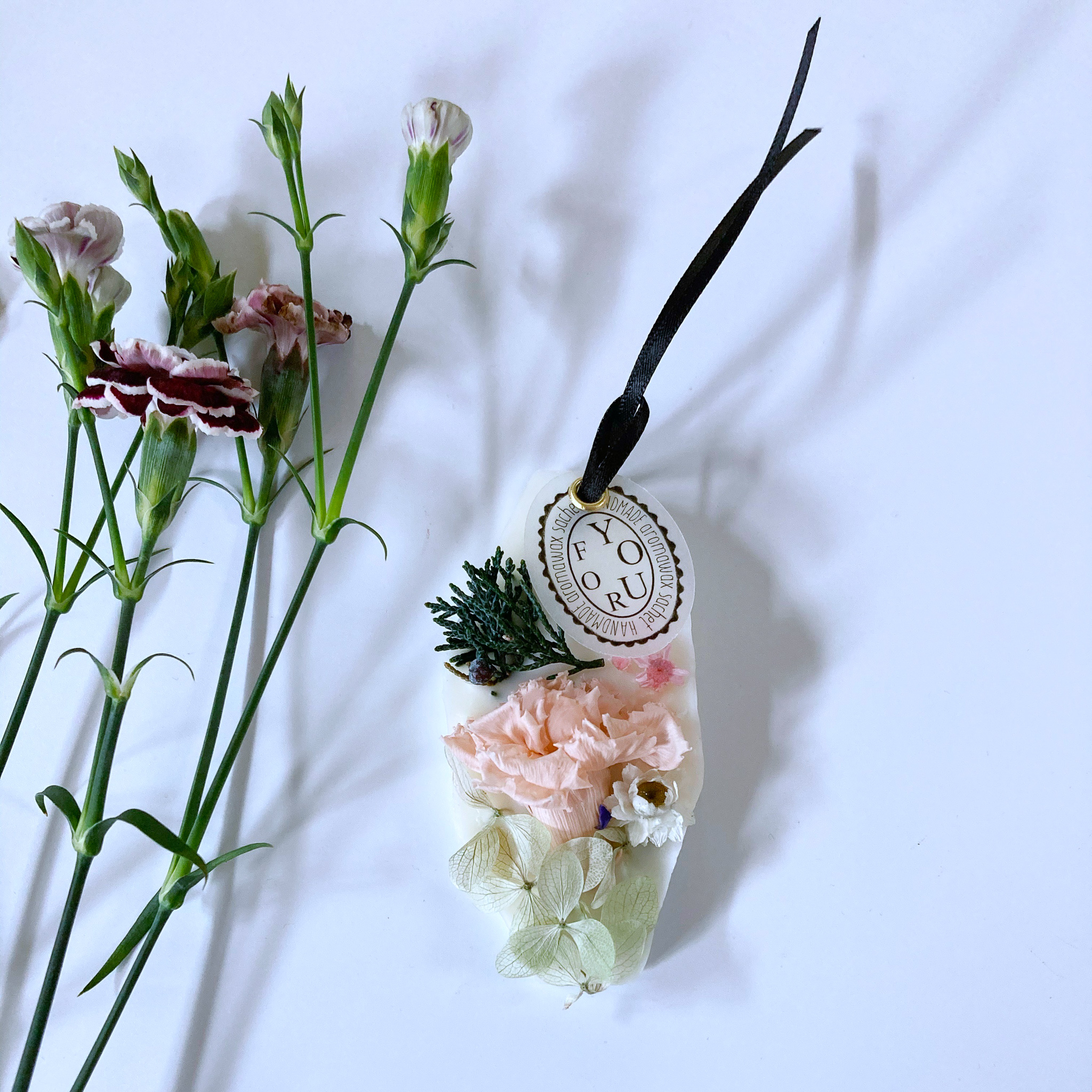 アロマワックスサシェ（カーネーション）