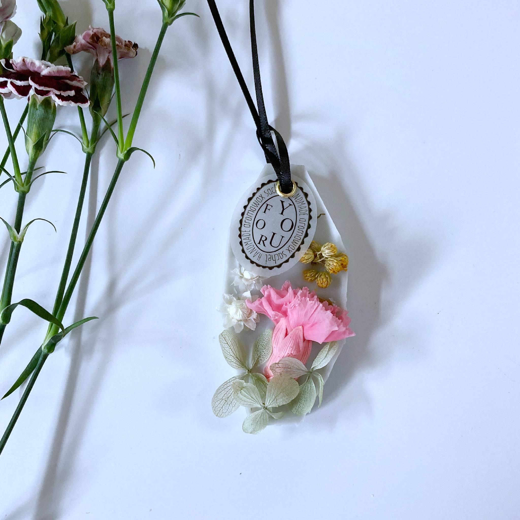 アロマワックスサシェ（カーネーション）