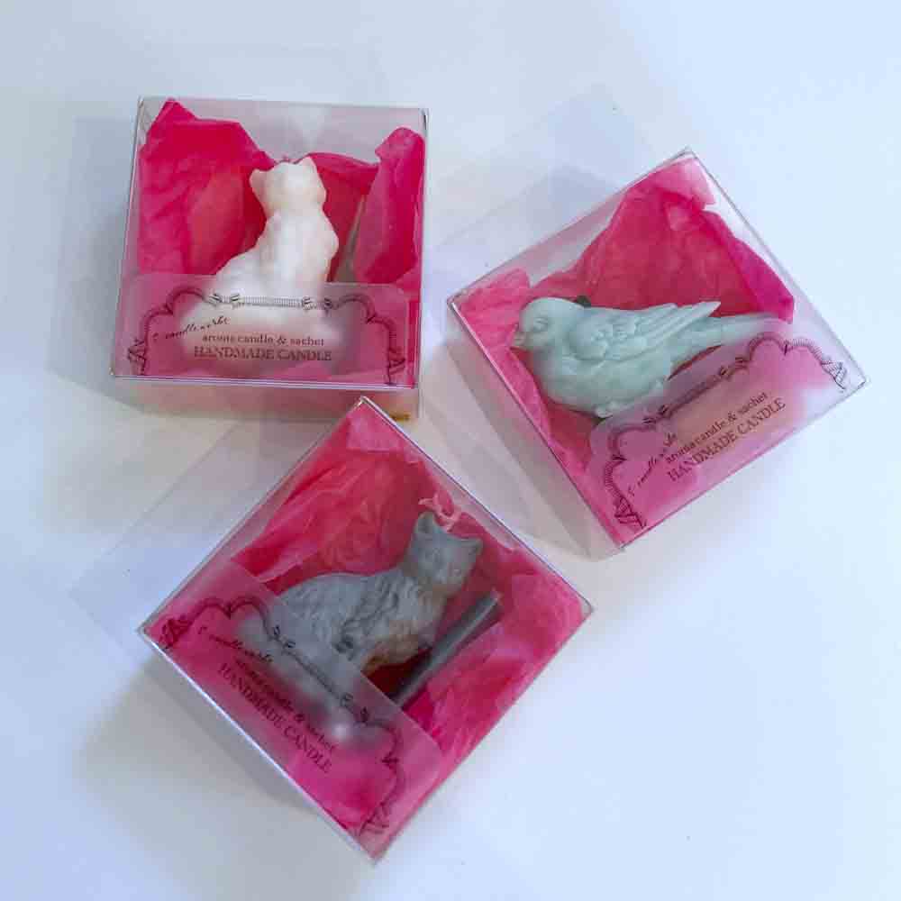 動物キャンドルサシェ