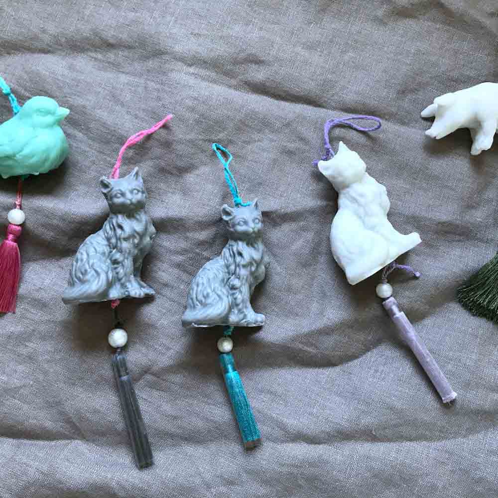 動物キャンドルサシェ