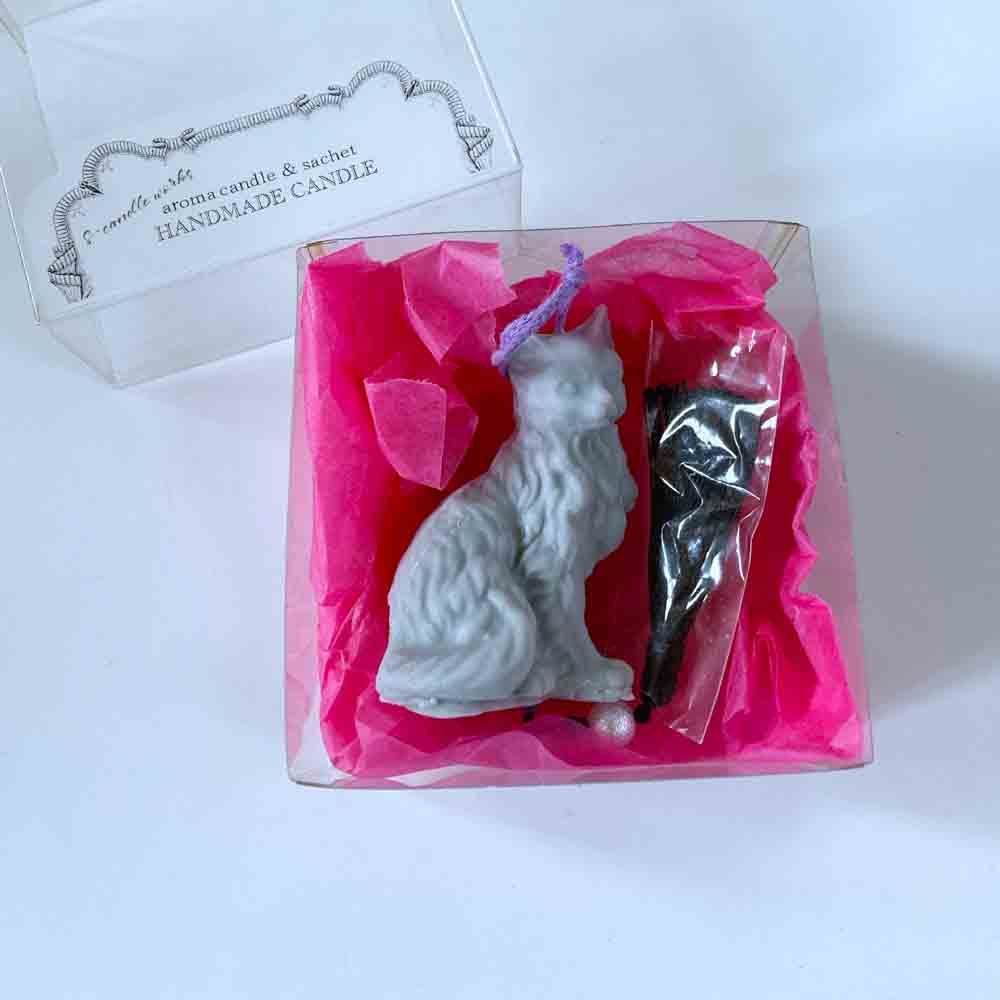 動物キャンドルサシェ