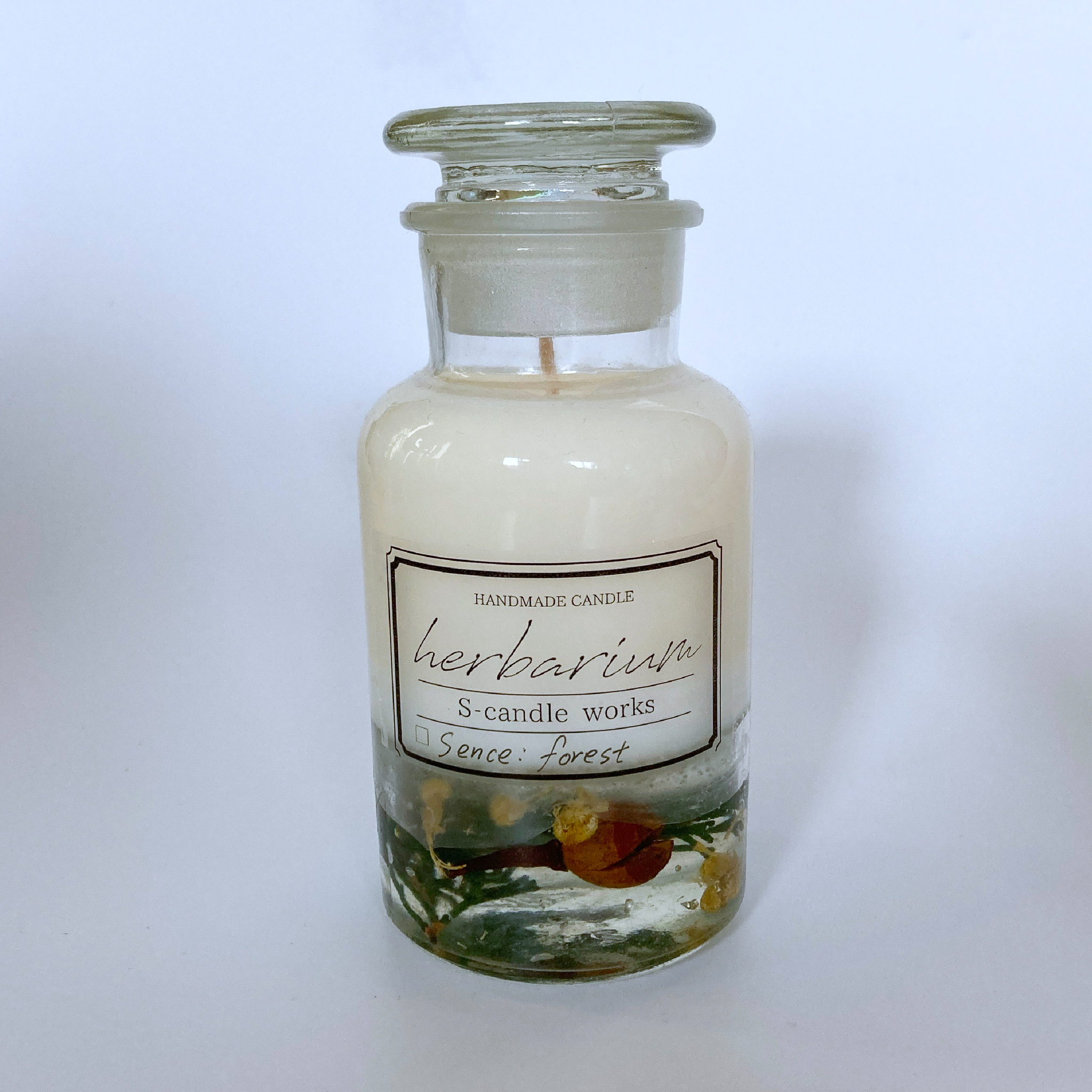 ハーバリウムキャンドル