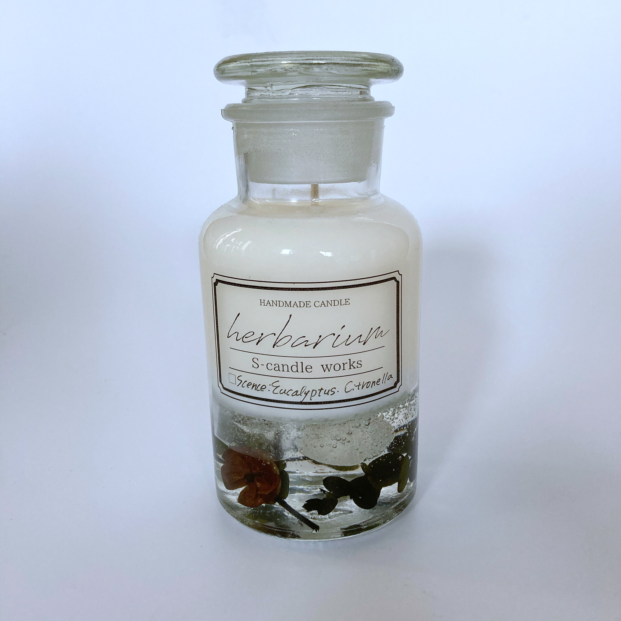 ハーバリウムキャンドル