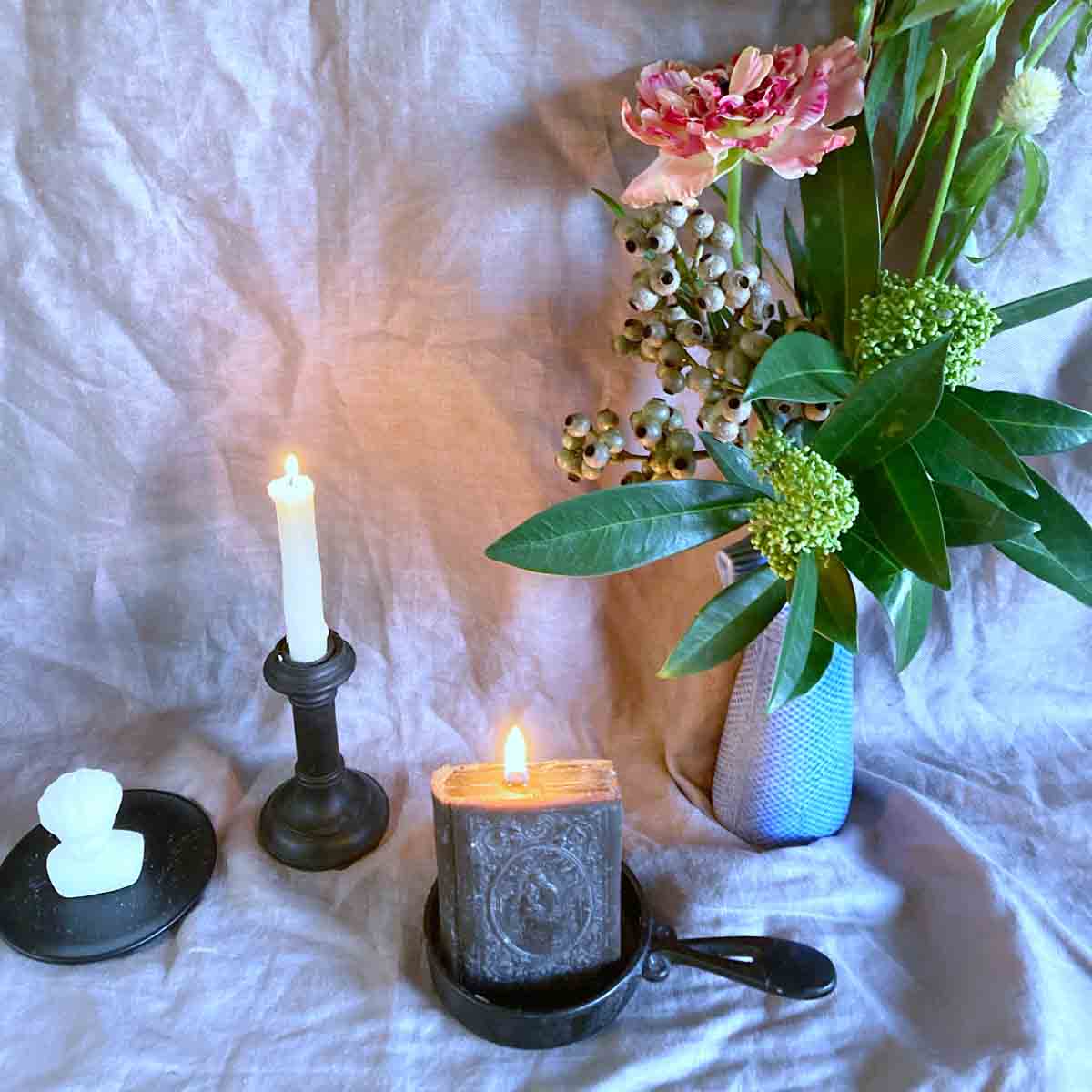 アンティークキャンドルセット