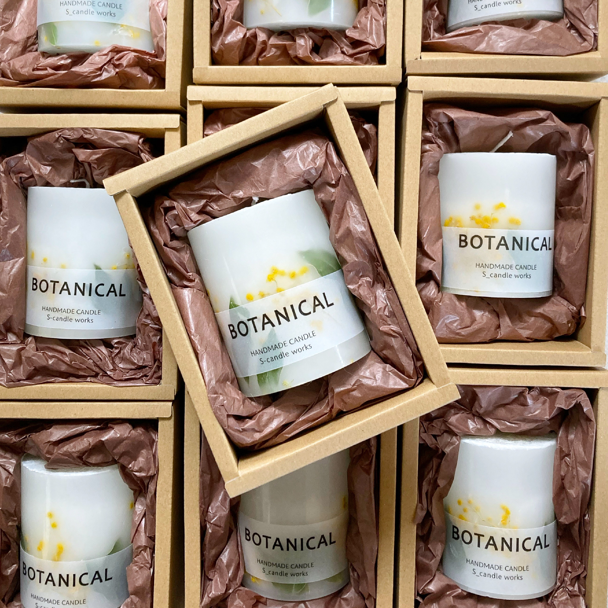 ミモザキャンドル