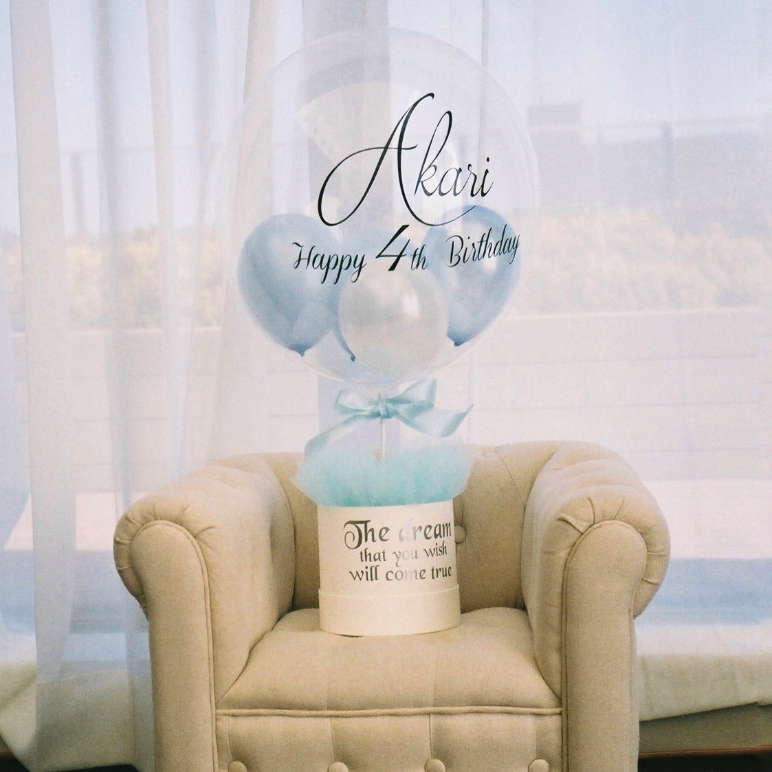 メッセージバルーンスタンド