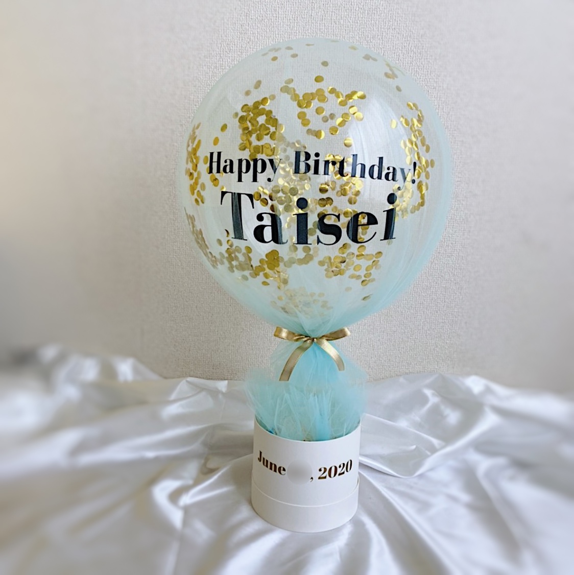 チュールバルーンスタンド