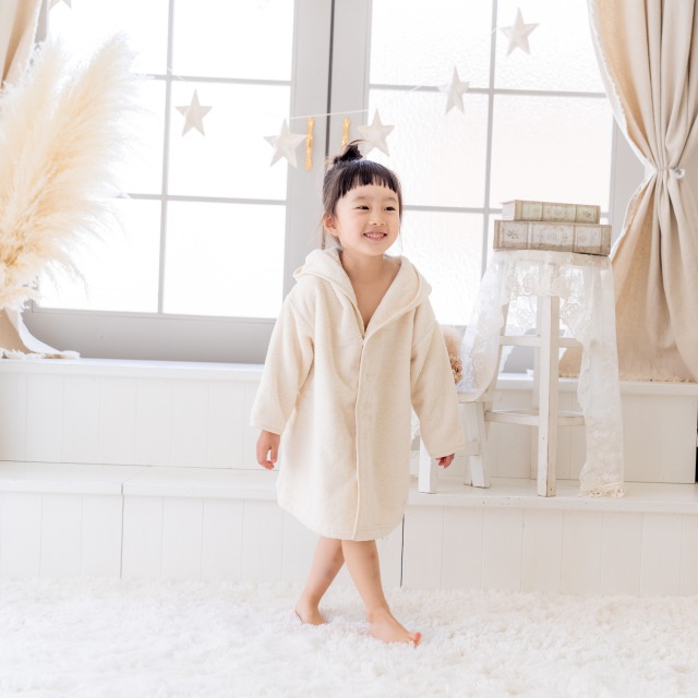 ベビーバスローブ