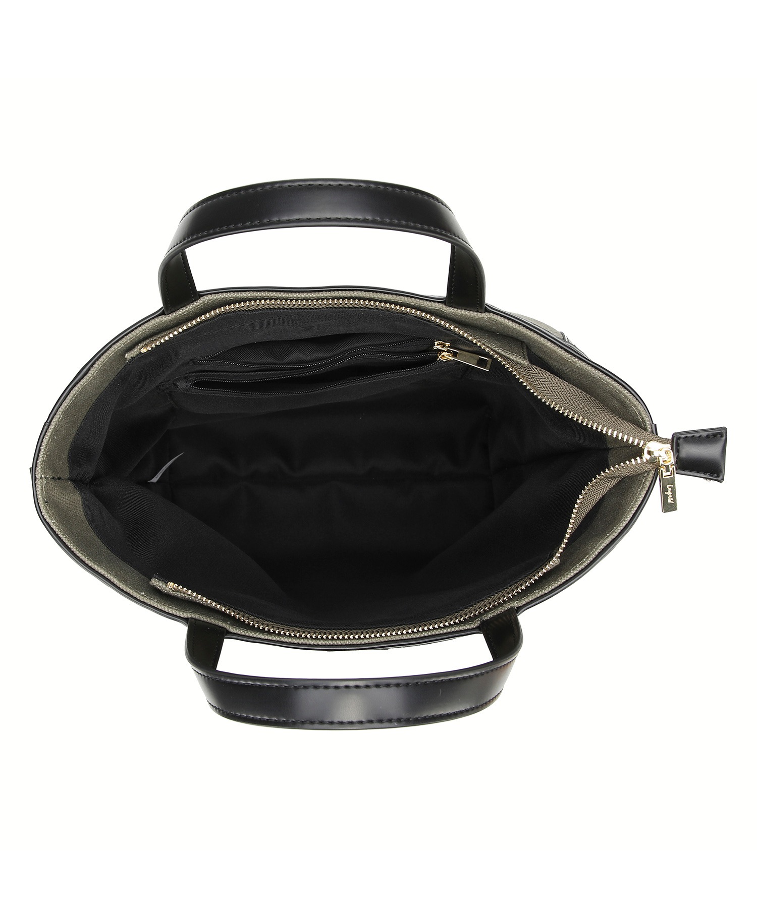 ナチュラルコットン縦長Ａ4トート  チャーム付き