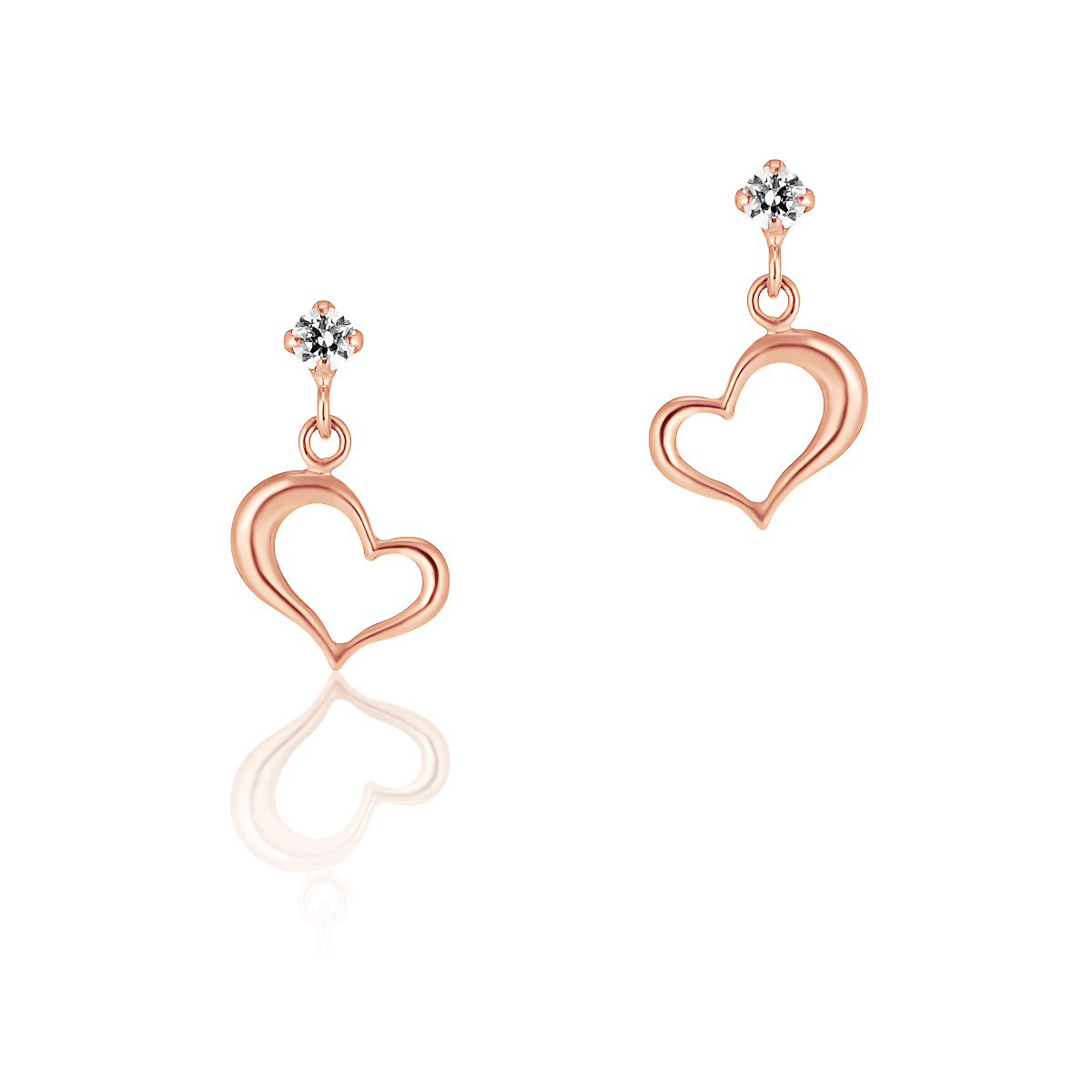 K10ピンクゴールド ピアス 151416553104