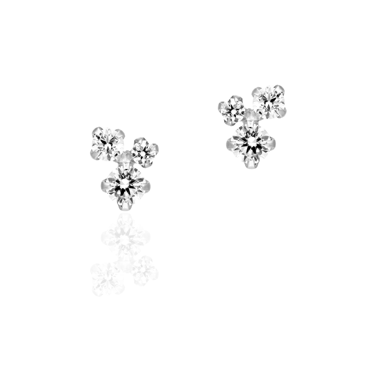 K10ホワイトゴールド ピアス 151636153211