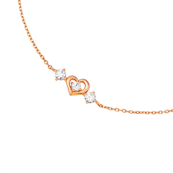 K10ピンクゴールド ブレスレット 151416133115