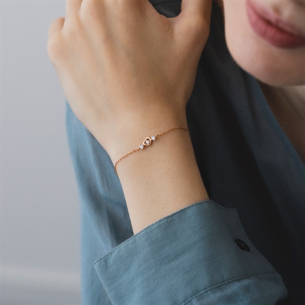 K10ピンクゴールド ブレスレット 151416133115 | Canal4