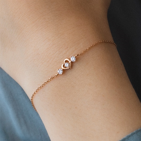 K10ピンクゴールド ブレスレット 151416133115