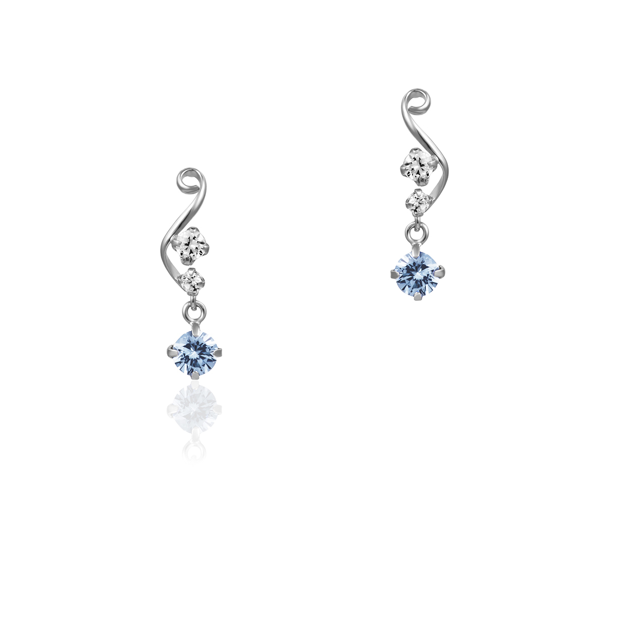 K10ホワイトゴールド ピアス 151646153201