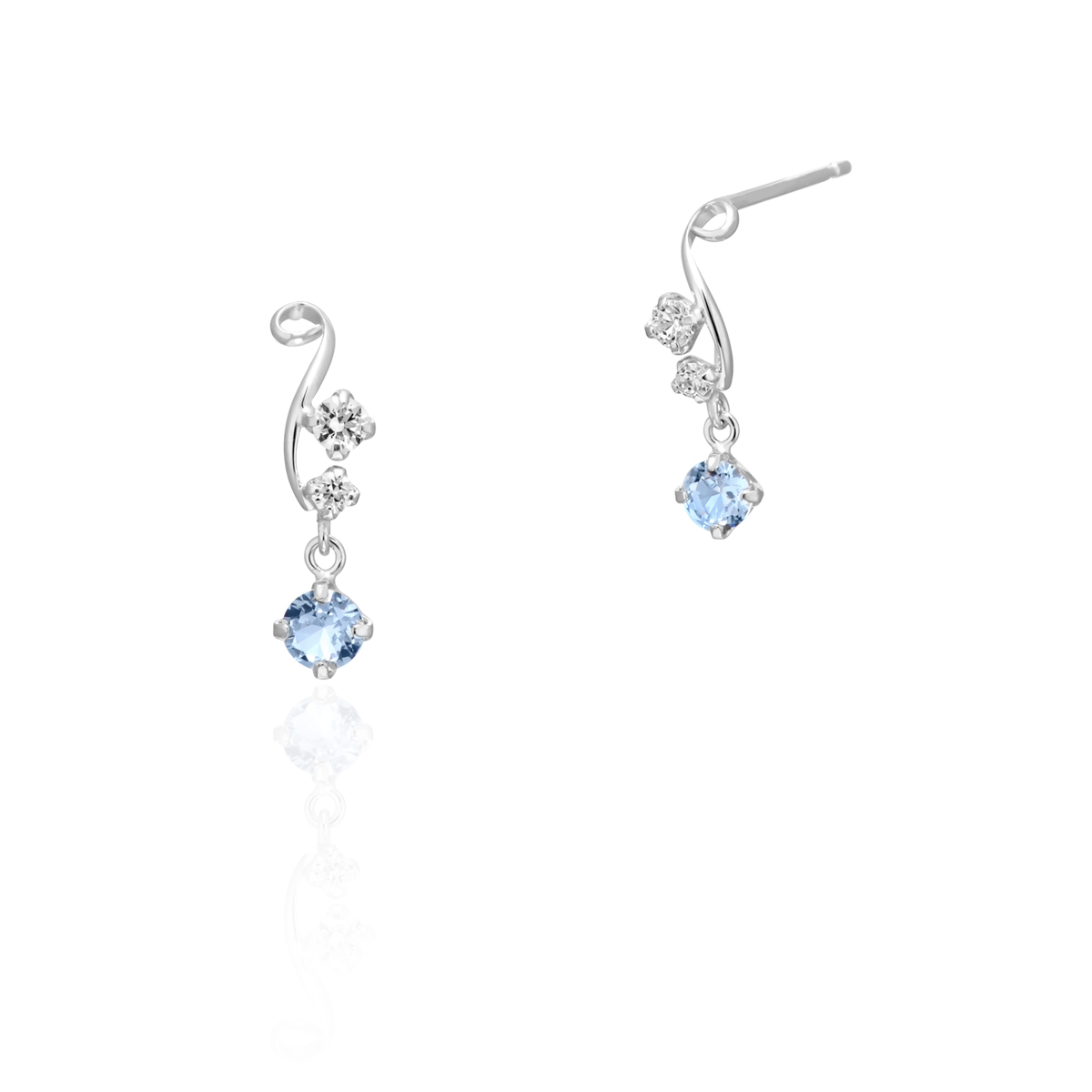 K10ホワイトゴールド ピアス 151646153201