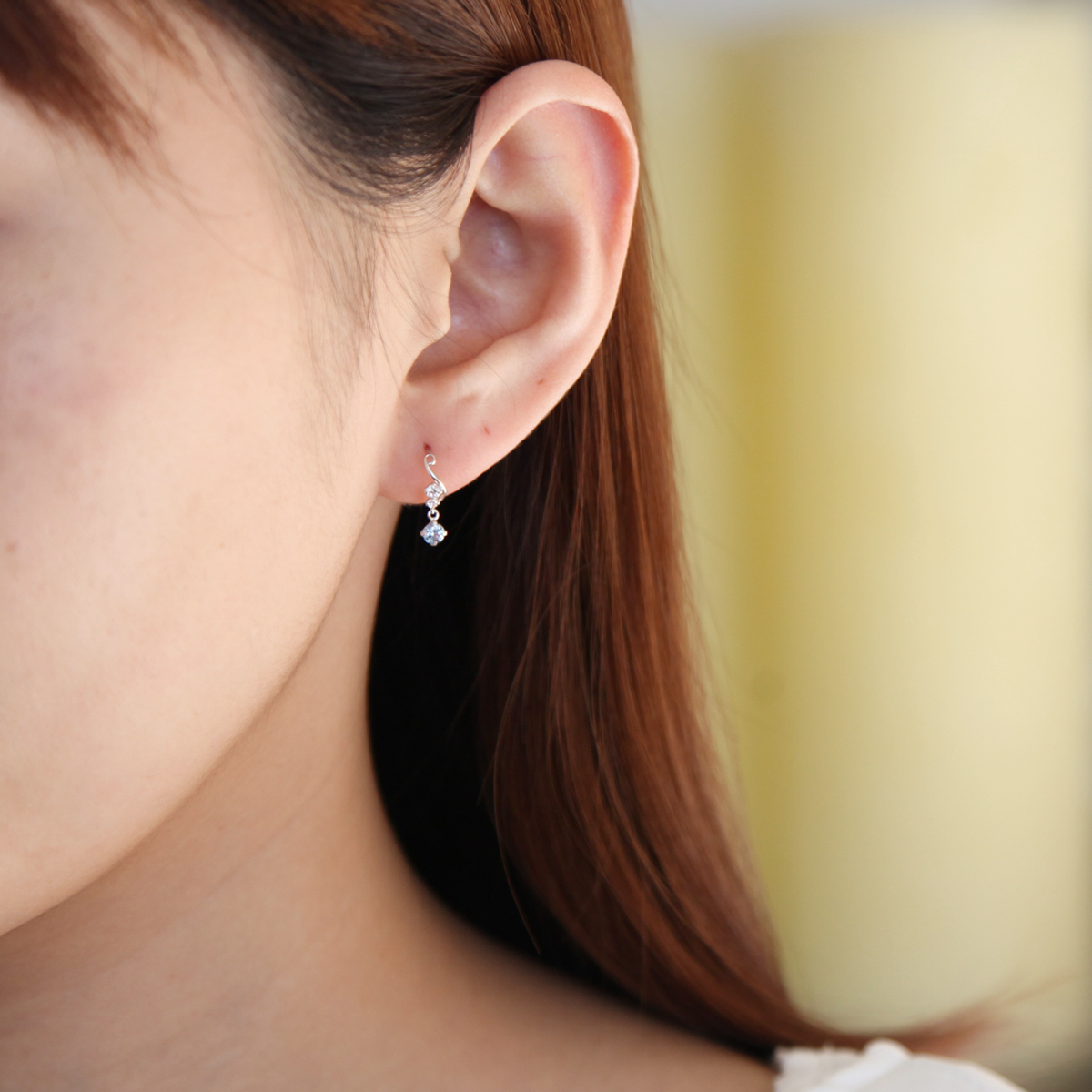 K10ホワイトゴールド ピアス 151646153201