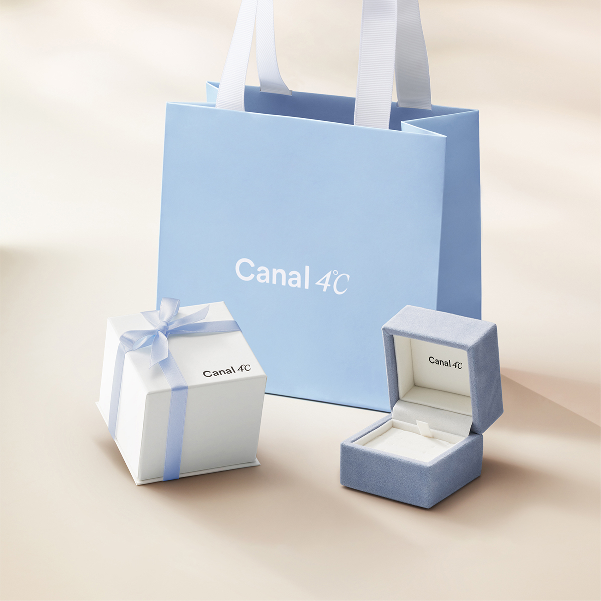 canal4℃(カナルヨンドシー)K10ホワイトゴールド(WG)ピアス 151636153229-