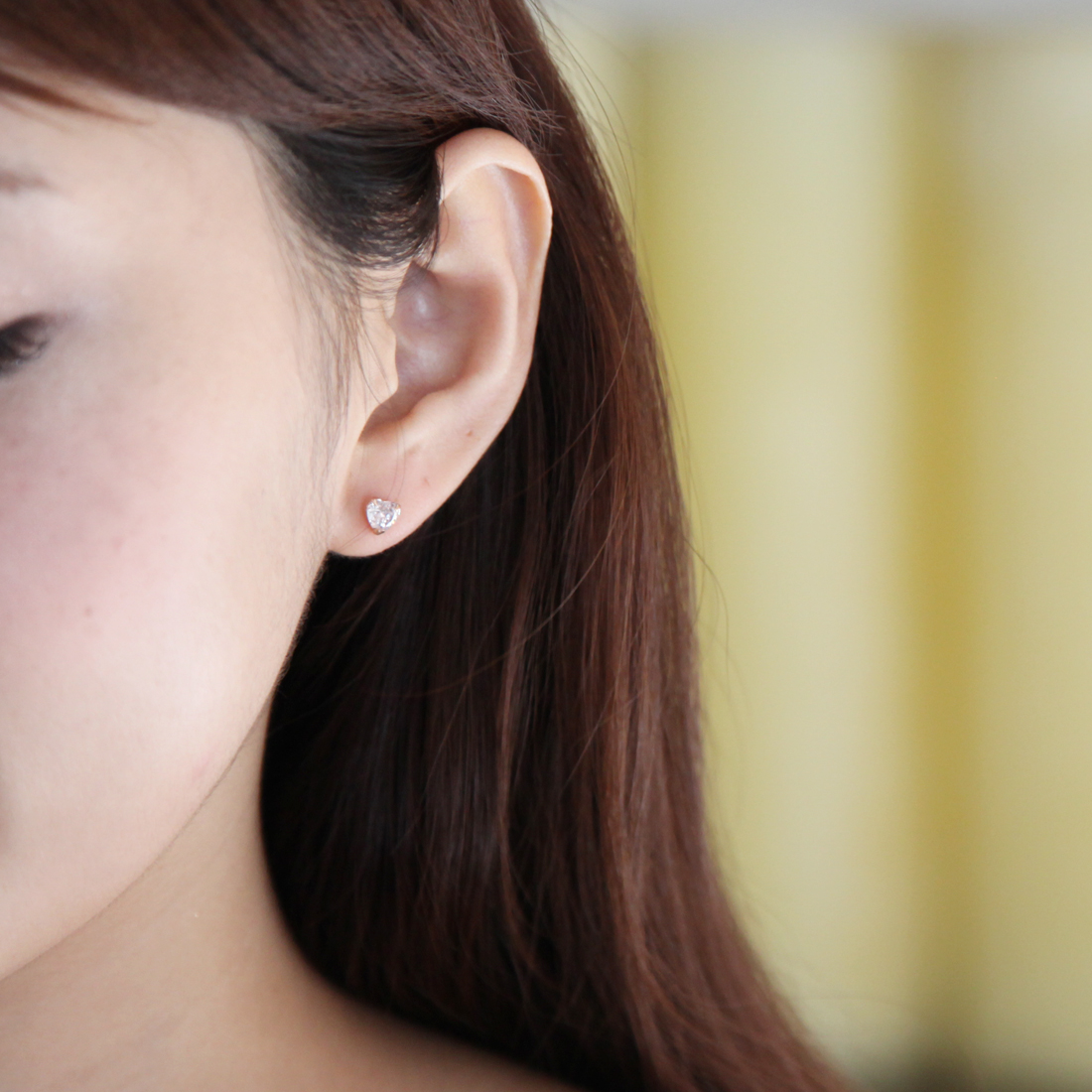 ハートシェイプK10ピンクゴールド ピアス 151136153105