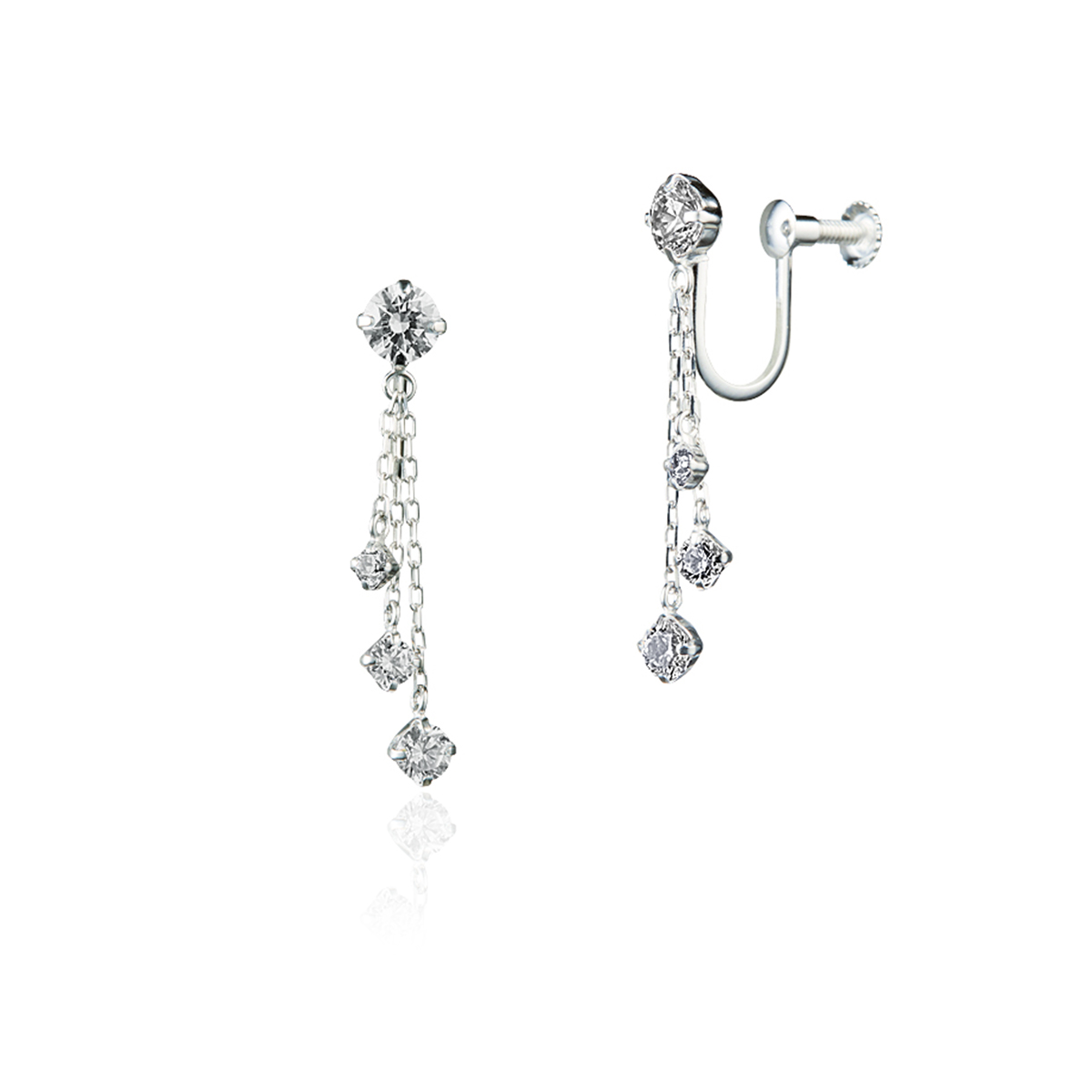 K10ホワイトゴールド イヤリング 151646153219