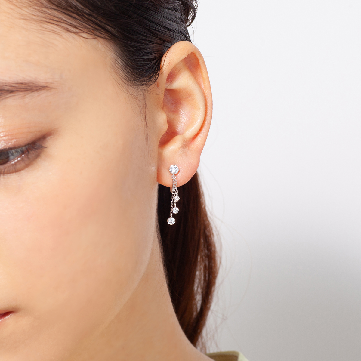 K10ホワイトゴールド イヤリング 151646153219