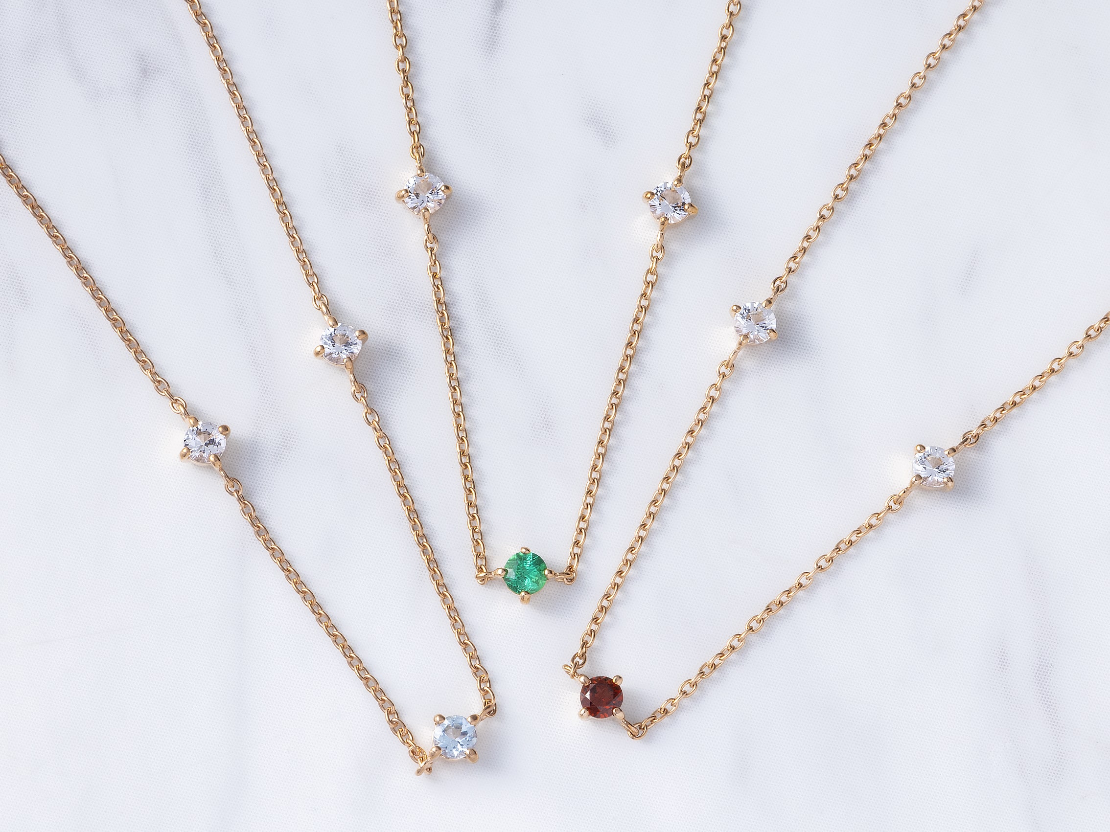 誕生石シルバーブレスレット