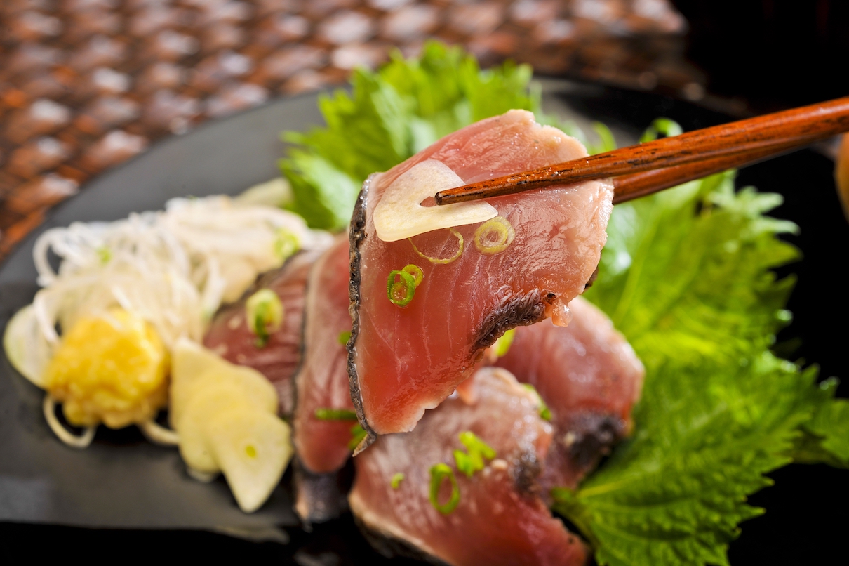 三陸沖産　金華伊達かつおタタキ（冷凍）