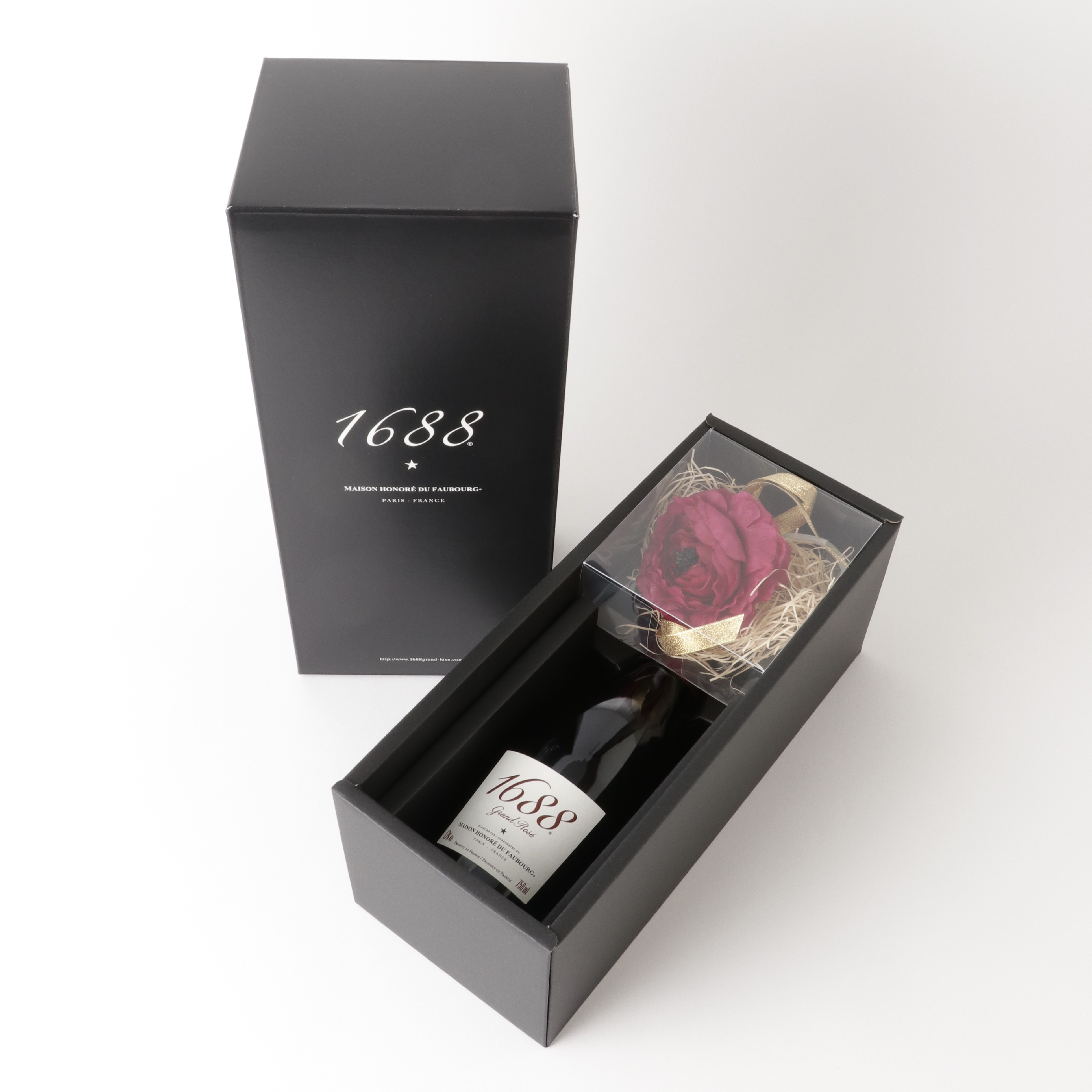 1688 フラワーセット 750ml箱入 フランス製ノンアルコール