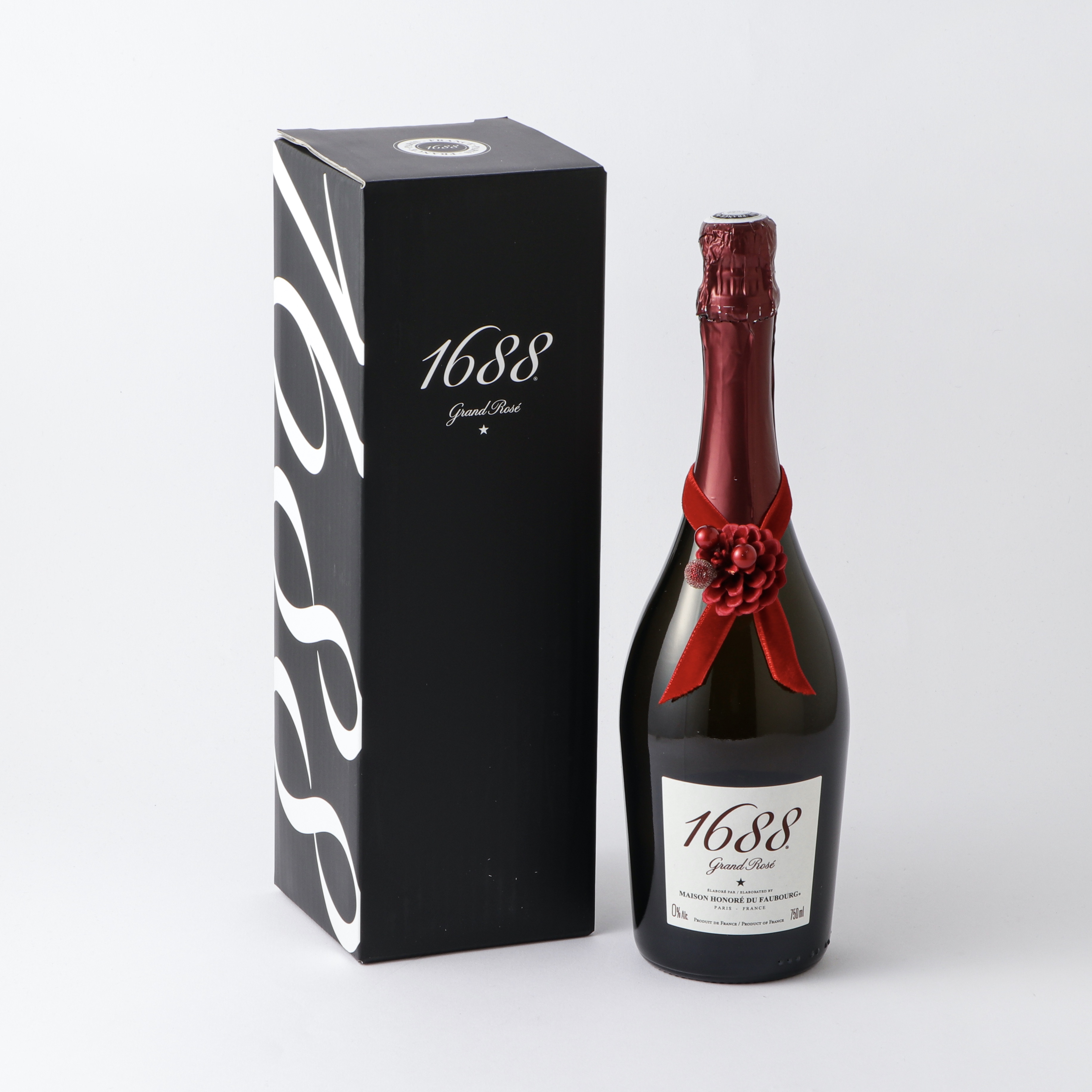 1688 ペンダントリースセット 750ml 箱入 フランス製ノンアルコール･スパークリング