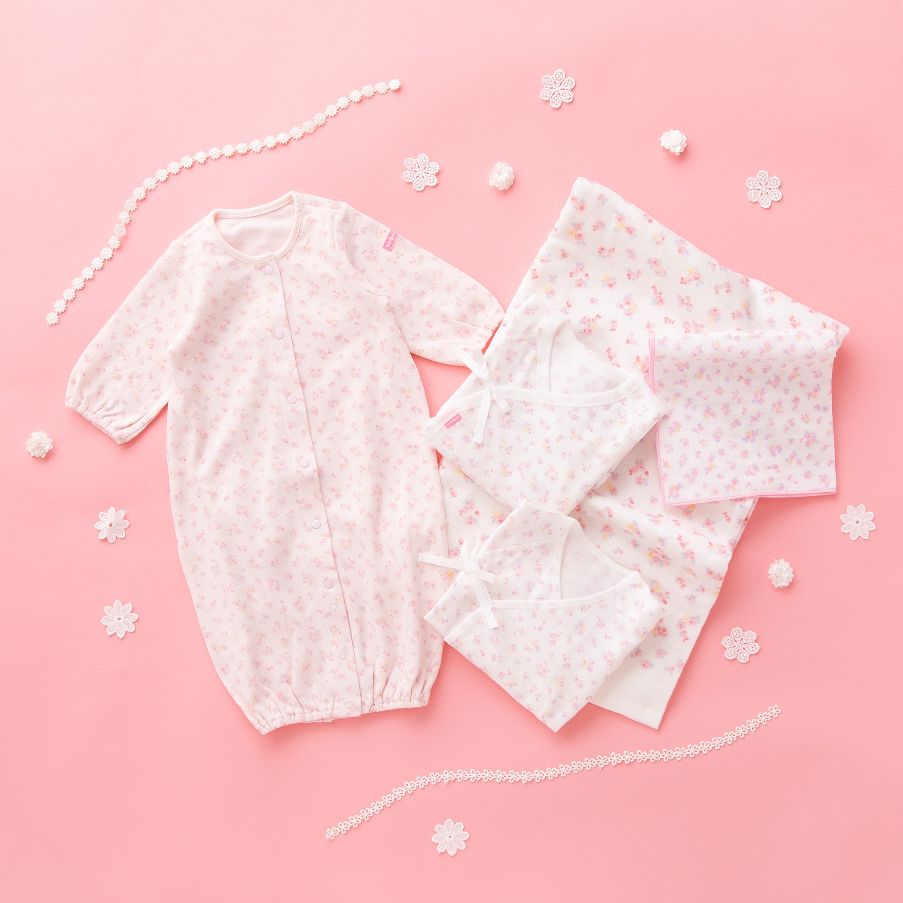 出産準備スターターセット女の子（通年用）