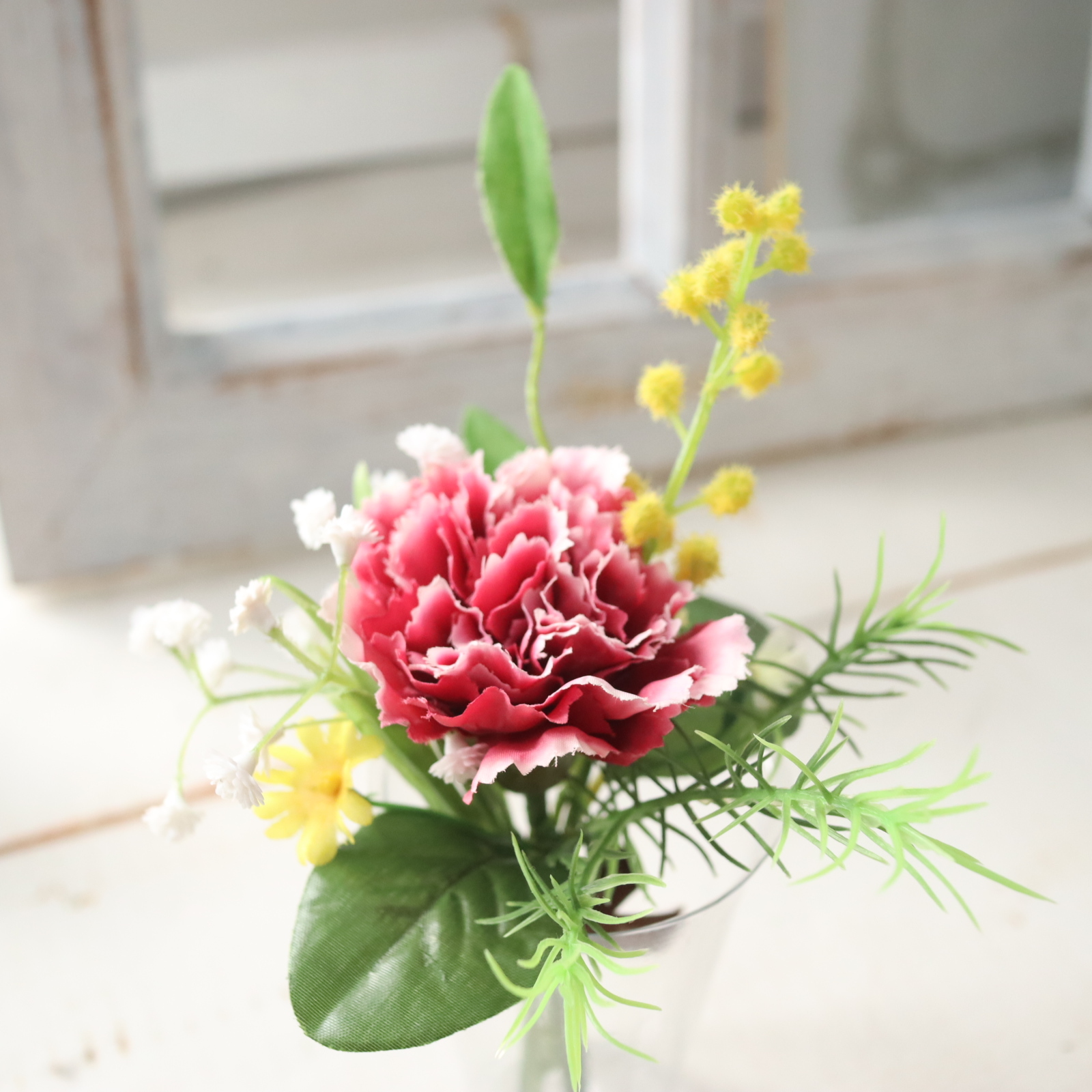 カジュアルカーネーションアレンジ　 魔法の水　マジカルウォーター