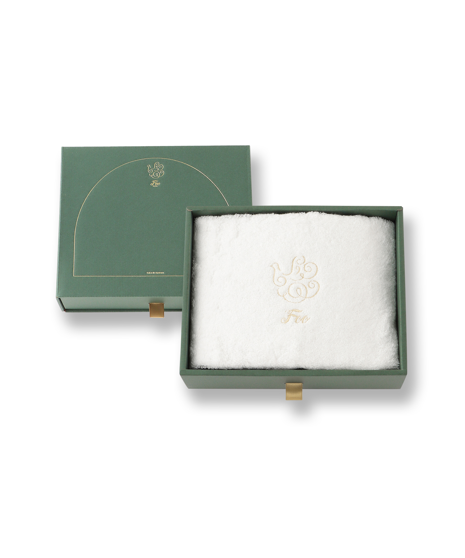 【Foo Tokyo】オーガニックコットン ハンドタオル1枚入り ギフトセット