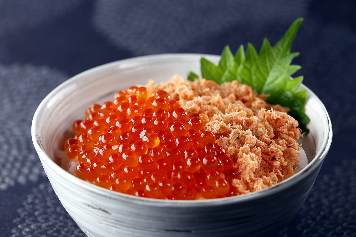 鮭といくらの親子丼セット
