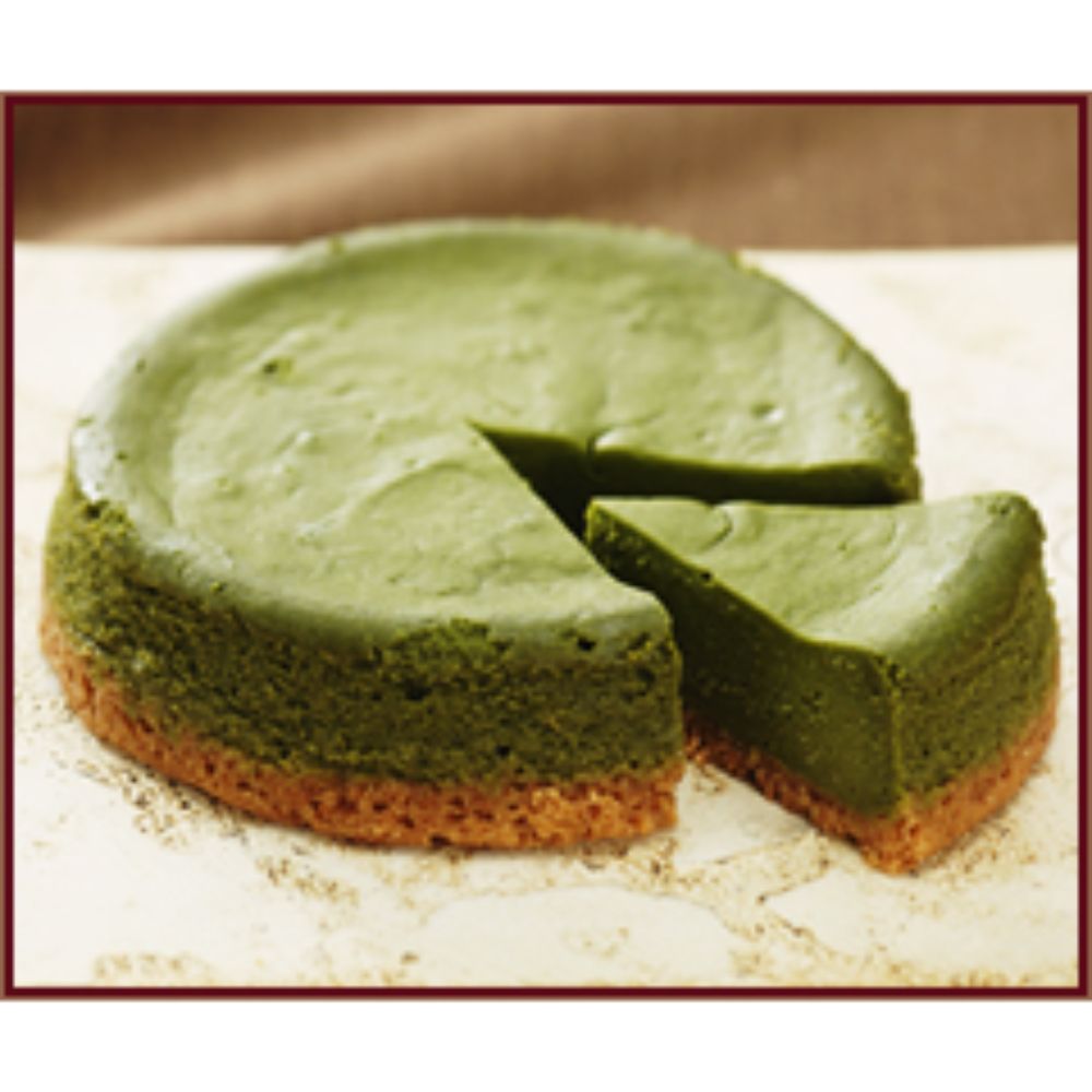クラシカルクリームチーズケーキ（抹茶）